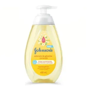 Sabonete Liquido de Glicerina Camomila Johnson's Baby Cabeca aos Pes 400mL